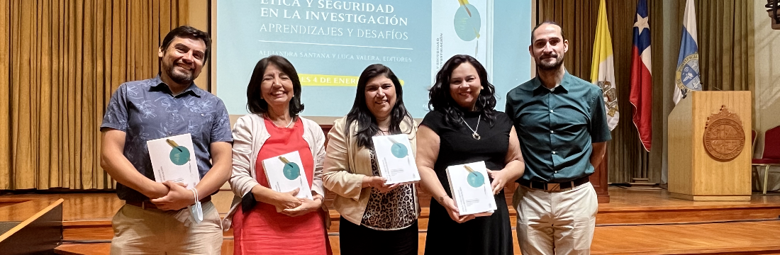 Integrantes del Comité de Ética Institucional USACH participan en libro “Ética y Seguridad en la Investigación. Aprendizajes y Desafíos”